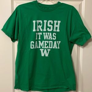 Fanatics Washington Huskies Irish it was gameday T-shirt. Size xl